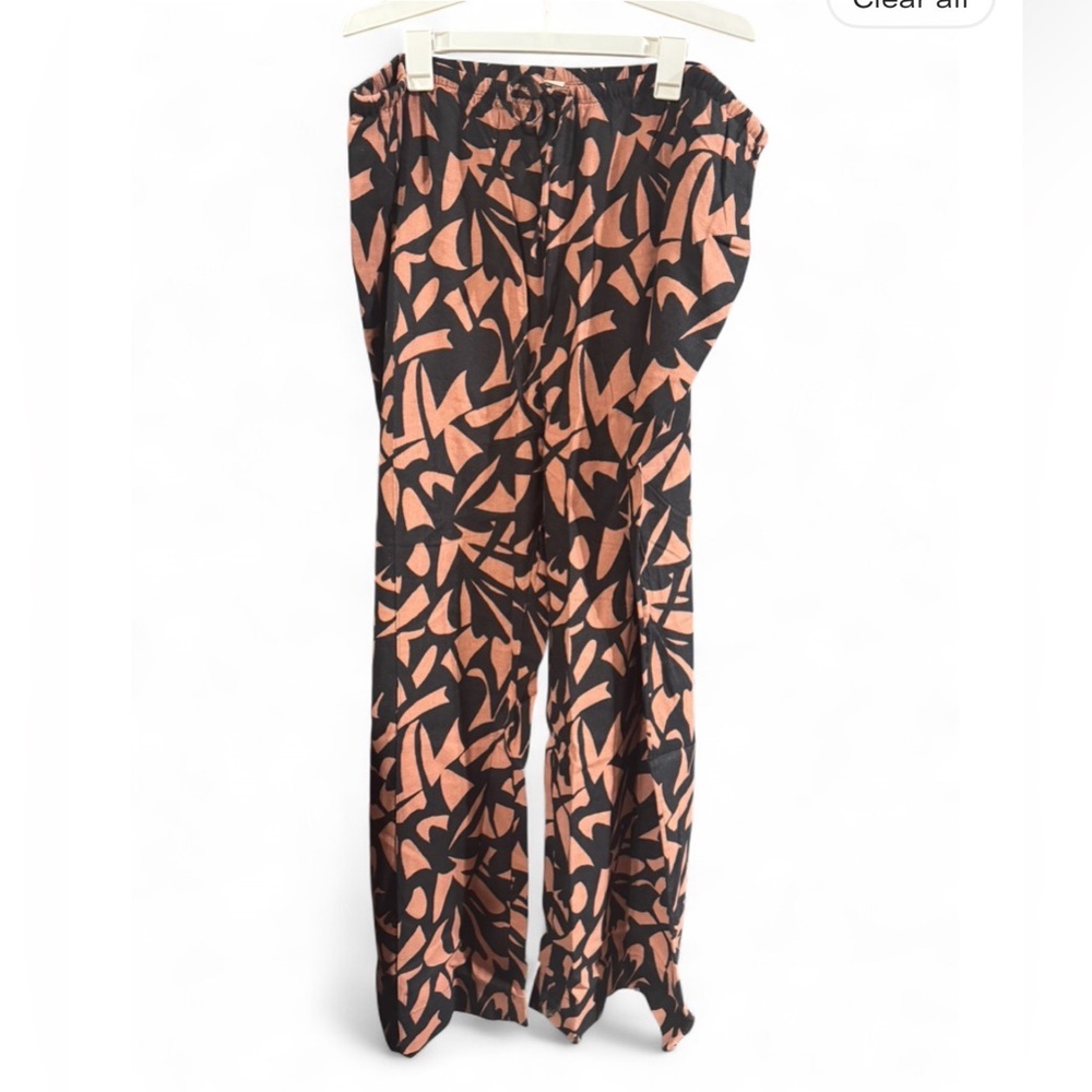 A new day linen black and brown pants